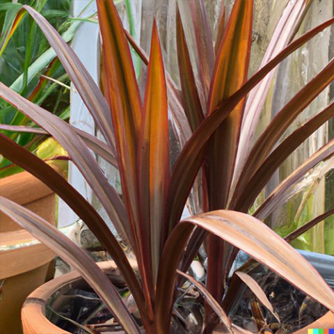 Phormium x 'Bronze Baby'